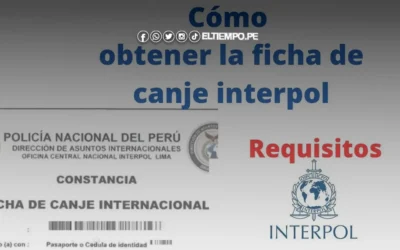 ¡Link para obtener ficha de canje internacional! Estos son los pasos a seguir