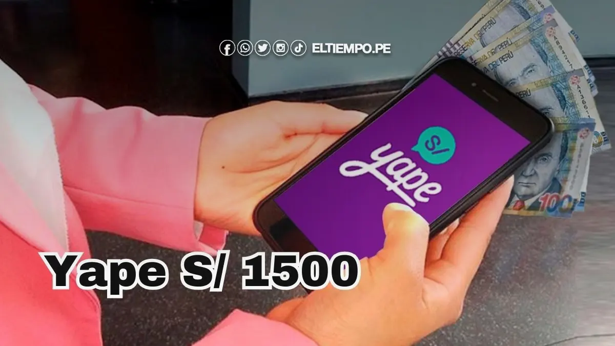 Yape 1500 crédito