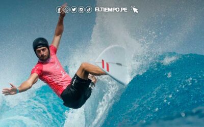 Alonso Correa en la semifinal de surf París 2024: «Estoy muy feliz de poder darle esperanza a la gente de Perú»