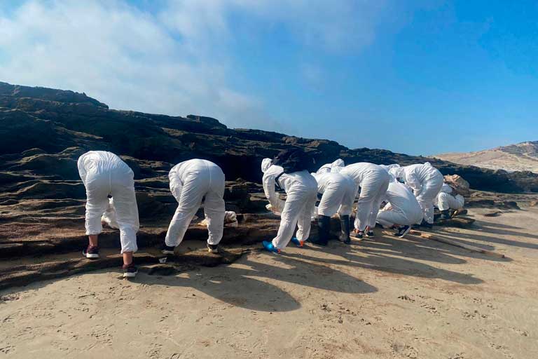 Derrame de Petroleo en Cabo Blanco
