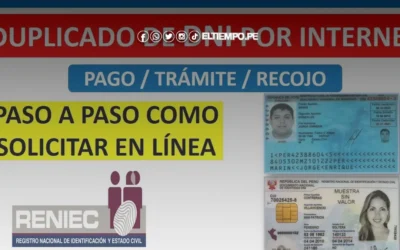 ¿Cómo sacar mi duplicado del DNI vía web en Reniec?