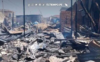 Piura: tres viviendas afectadas tras terrible incendio en Los Polvorine