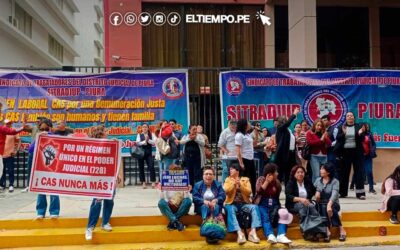 ¡Paro de trabajadores del Poder Judicial Piura! Conoce aquí cuáles son sus demandas