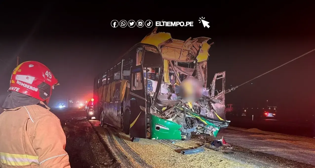 Accidente en panamericana sur