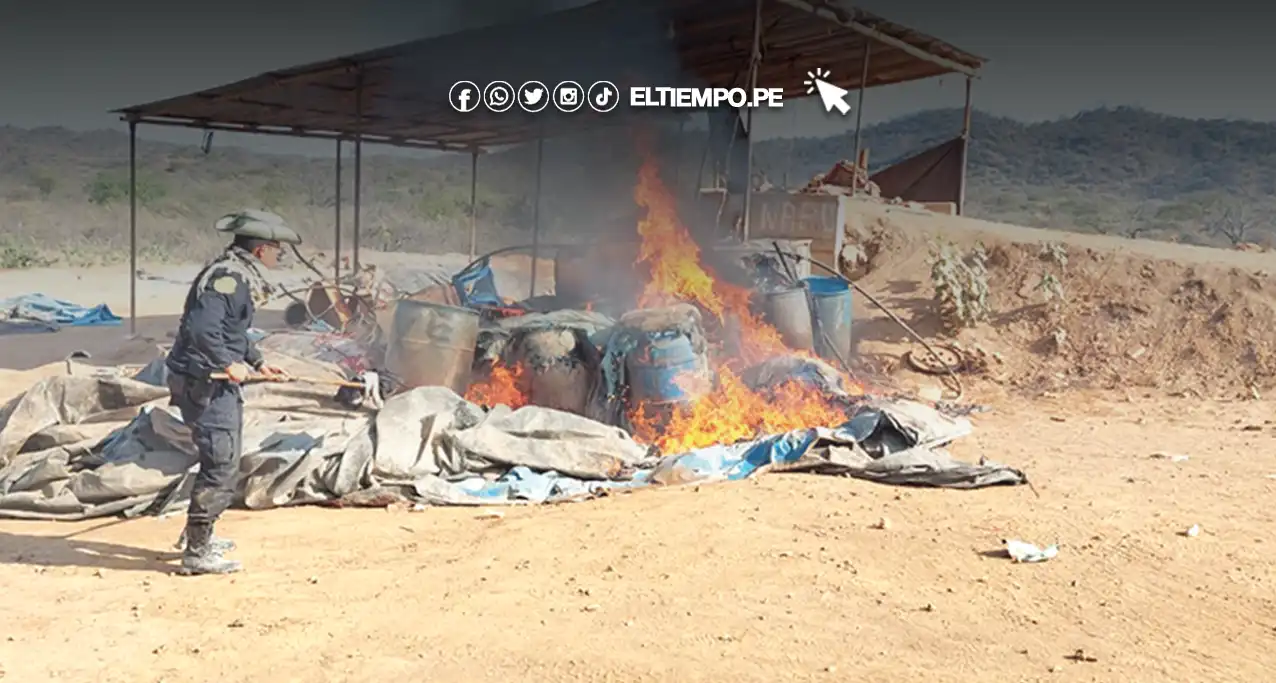 Minería ilegal en Piura