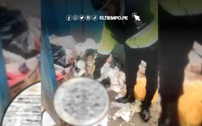 Piura: hallan feto de ocho meses en un contenedor de basura