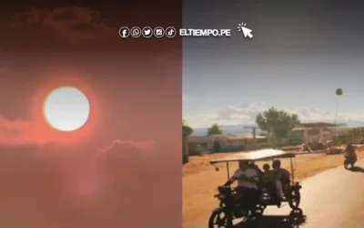 Sol rojo en la selva peruana ¿Cuál es la razón del fenómeno natural?