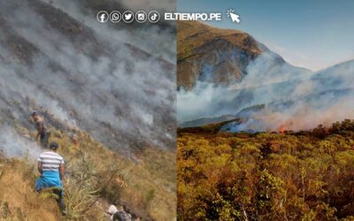Piura: voluntarios recaudan ayuda para zonas afectadas por los incendios forestales