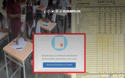 ¿Cómo solicitar el certificado de estudios de secundaria diciembre 2024?
