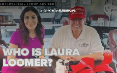 ¿Quién es Laura Loomer, activista de extrema derecha que viaja con Trump?
