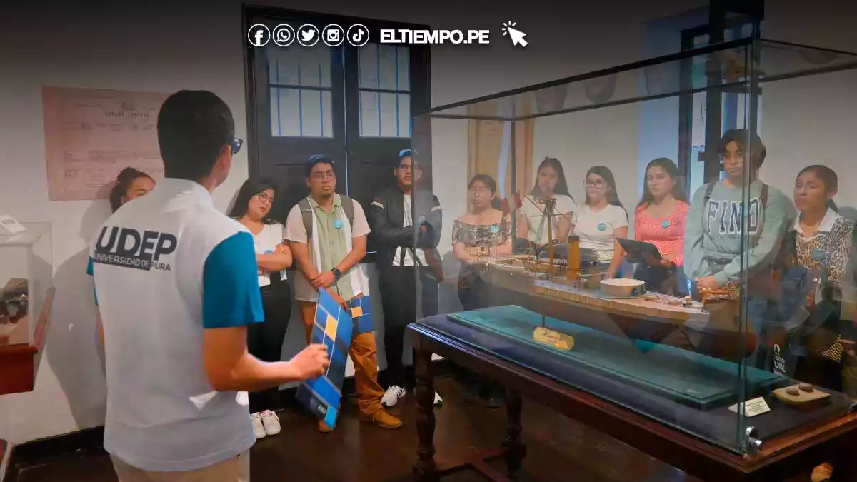 Enseñan a escolares a descubrir a don Miguel Grau en un museo de Piura