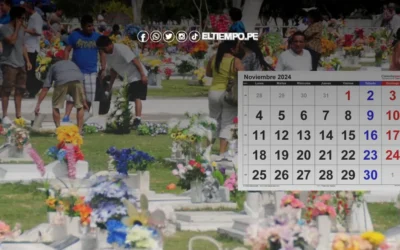 ¿Feriado largo noviembre 2024? Consulta aquí el calendario del Estado peruano