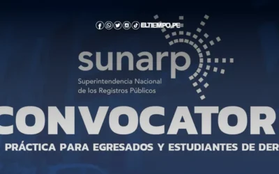 ¡Prácticas Sunarp octubre 2024! Consulta la lista de carreras demandadas