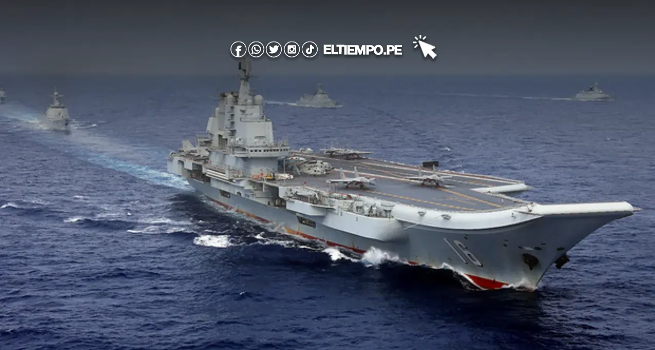 Taiwán en estado de alerta tras presencia de un portaviones chino al sur de la isla Taiwán en estado de alerta tras presencia de un portaviones chino al sur de la isla
