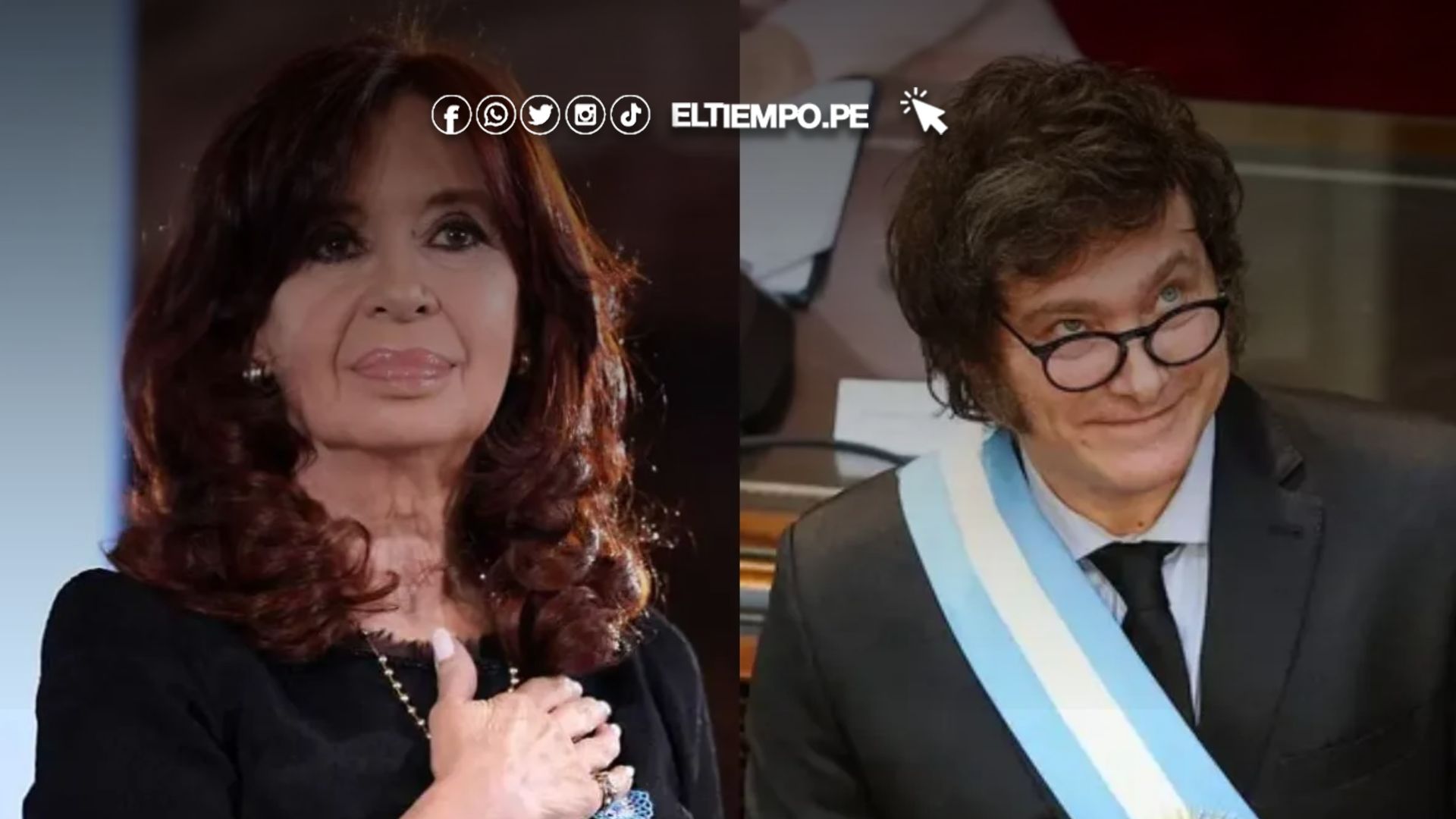 Milei quita prisión preventiva a Cristina Fernández