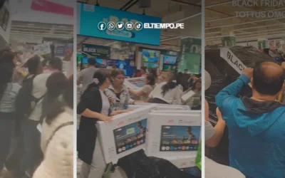 Tottus Black Week: clientes se pelean por los electrodomésticos