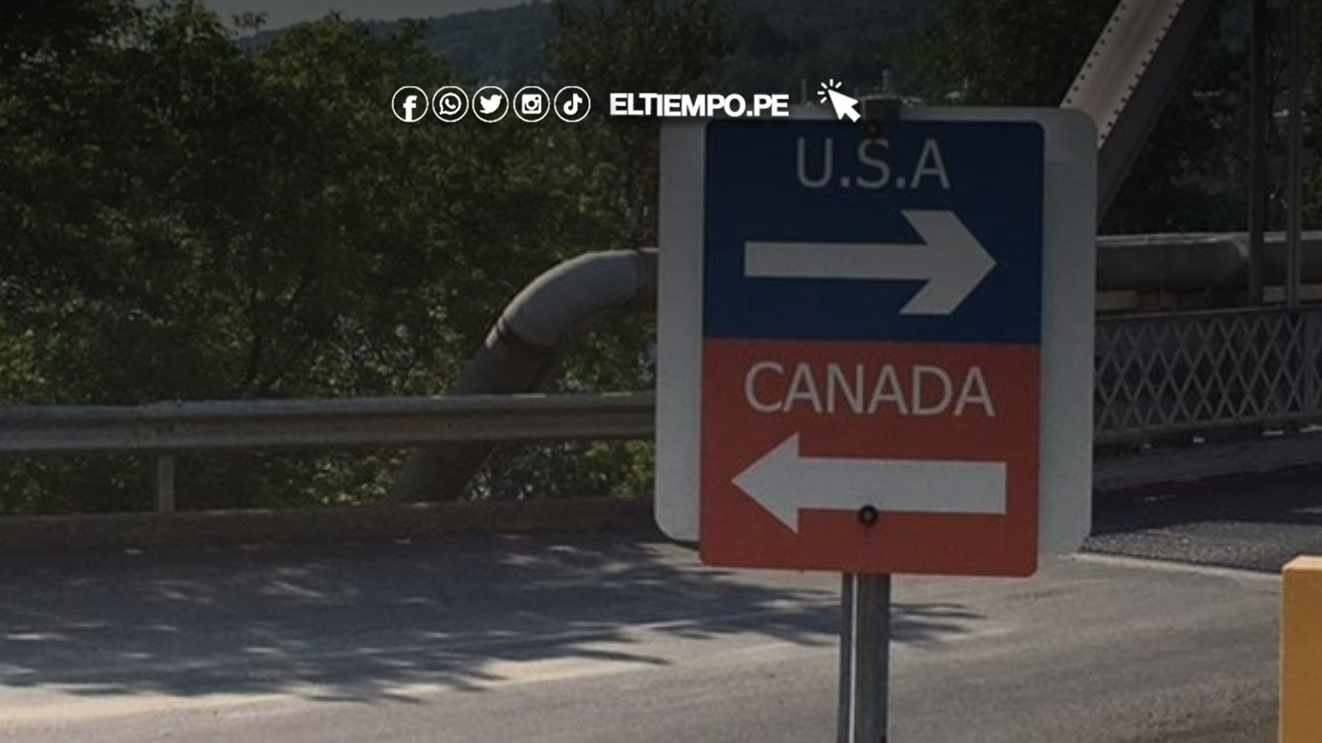 frontera canadá y estados unidos