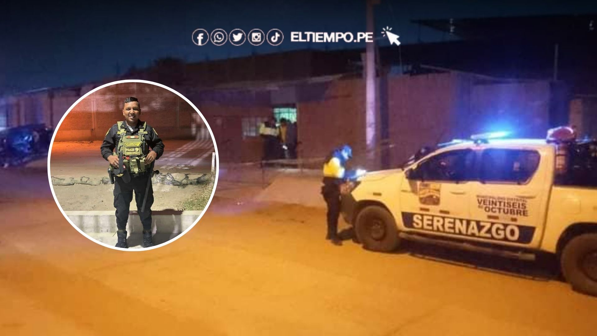 Piura: Policía es asesinado a balazos en bar de Nueva Esperanza Piura: Policía es asesinado a balazos en bar de Nueva Esperanza