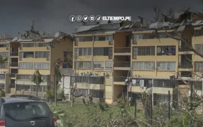 Ciclón Chido impactó isla de Mayotte, en Francia