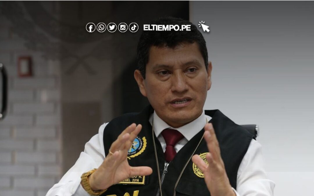 Harvey Colchado denuncia que han «instrumentalizado» a la PNP para «crear una narrativa de un presunto fraude» electoral