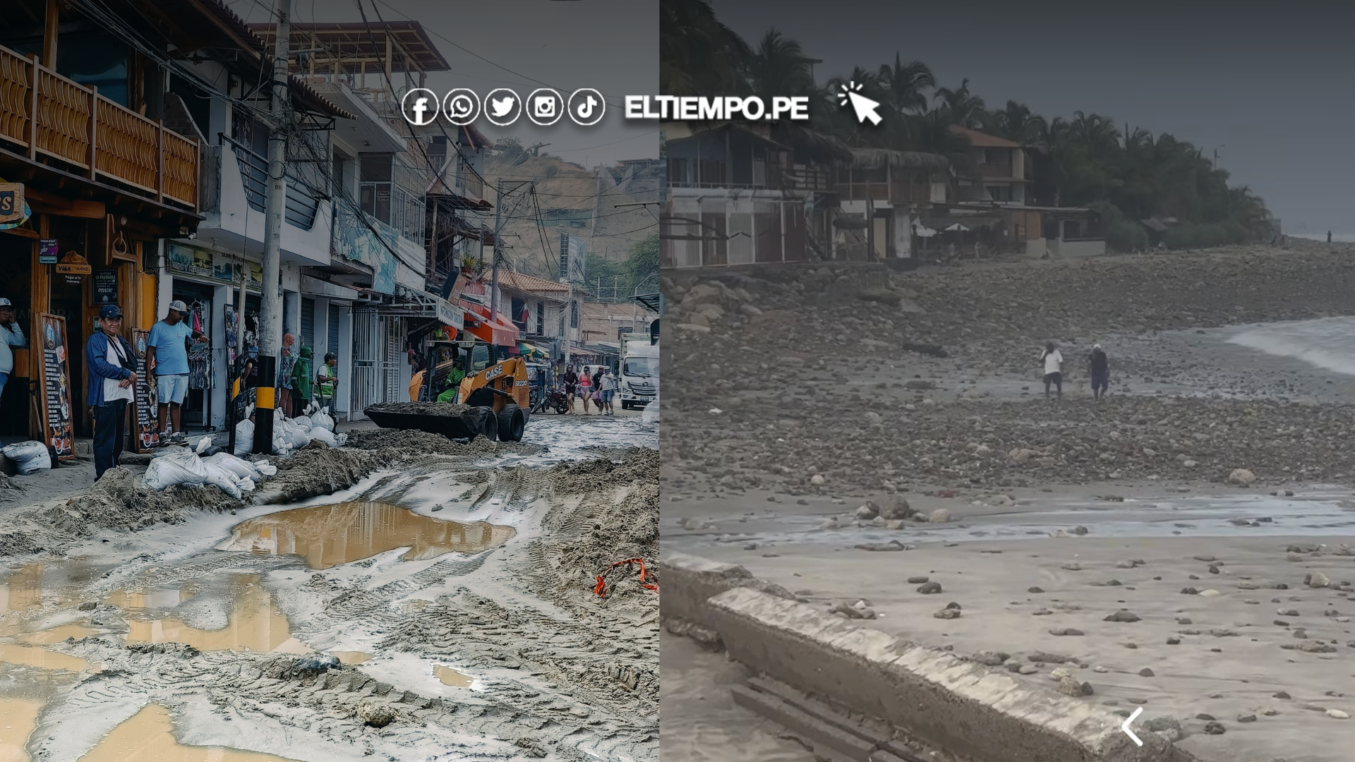Oleajes anómalos destruyen playa de Máncora, dejando solo rocas: Inician proceso de limpieza para su recuperación Oleajes anómalos destruyen playa de Máncora, dejando solo rocas: Inician proceso de limpieza para su recuperación
