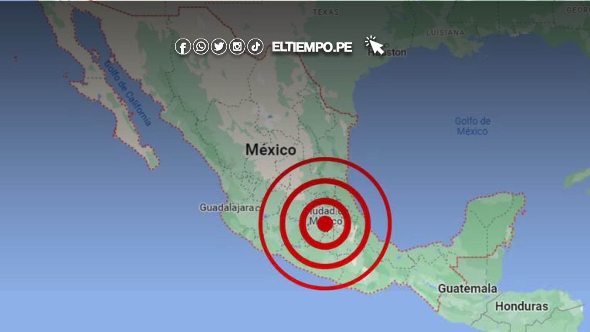 temblor en méxico