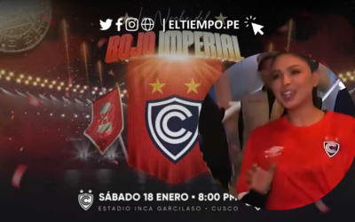 Pamela Franco luce camiseta de Christian Cueva en ‘Noche del Rojo Imperial’