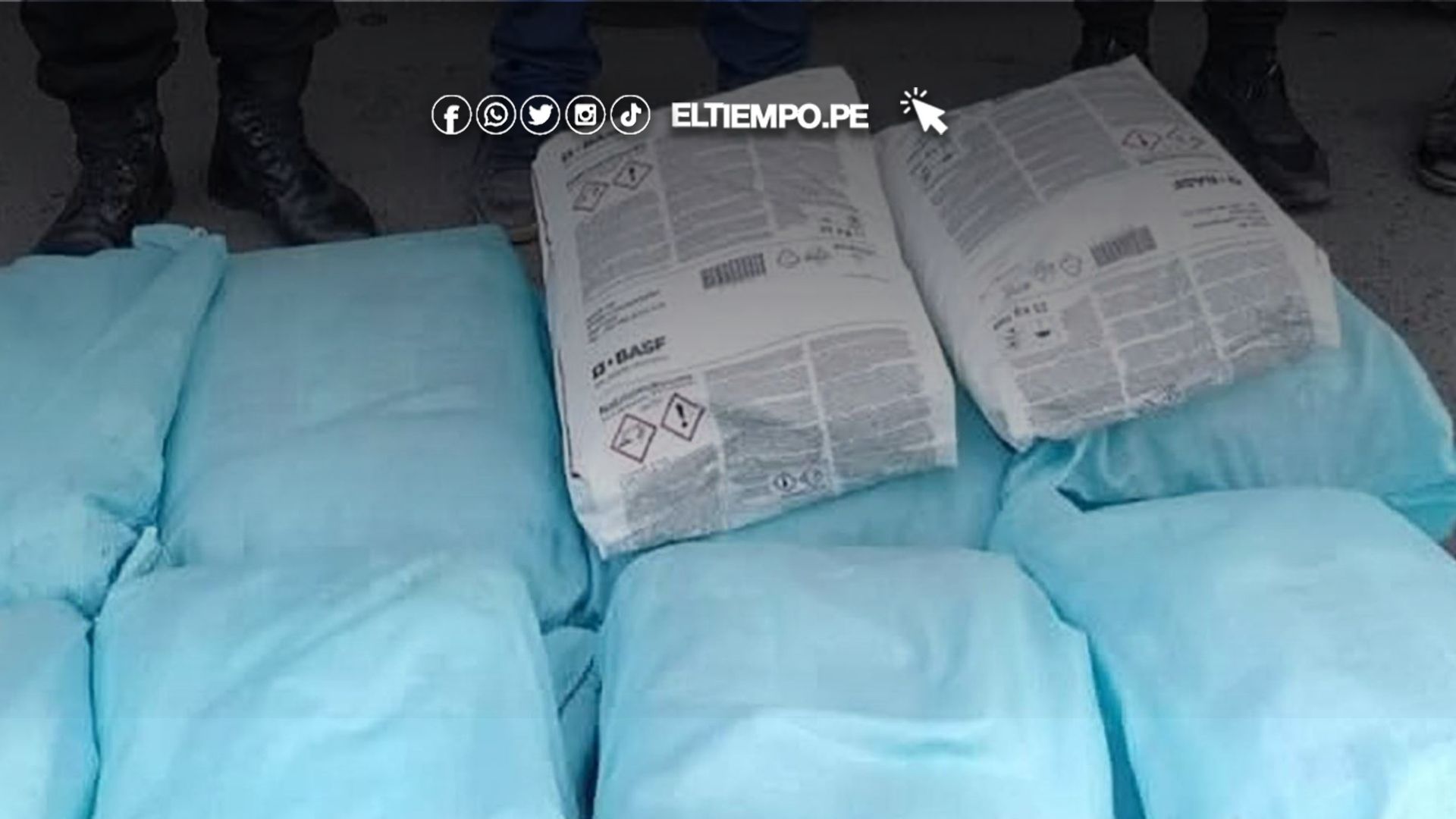 Ica incautan insumos