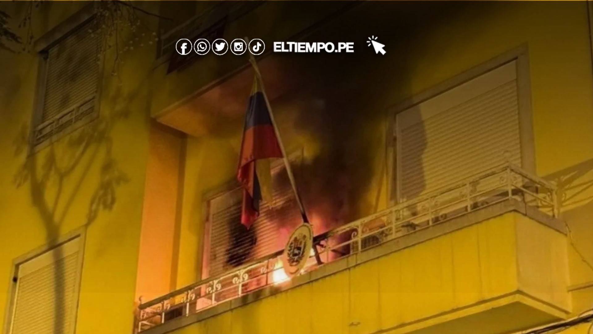 atentado contra consulado de Venezuela en Portugal