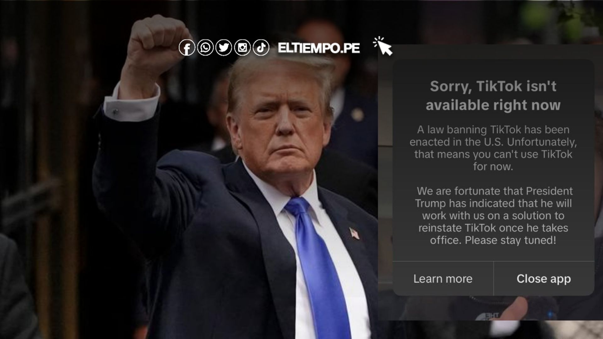 _ceo tiktok donald trump 2