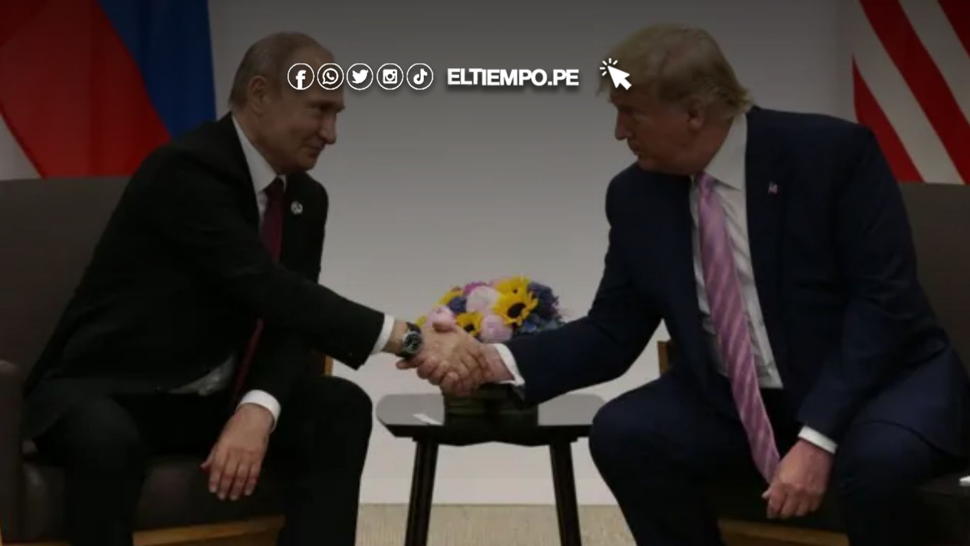 Trump se reune con Putin