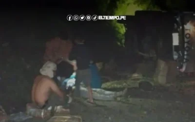 Sóndor: Fatal accidente de tránsito en el desvío Naranjitos, Yangua, deja una persona fallecida y varios heridos