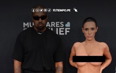 Esposa de Kanye West Grammy 2025: Bianca Censori causa polémica con vestuario transparente [VIDEO]