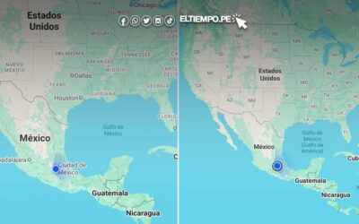 El golfo de México cambia a ‘golfo de América’ en Google Maps para EE.UU.