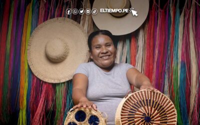 Piura: tejedora de paja toquilla fue condecorada con la Orden al Mérito de la Mujer