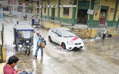 Senamhi prevé lluvias en Piura por influencia de la Oscilación Madden-Julian