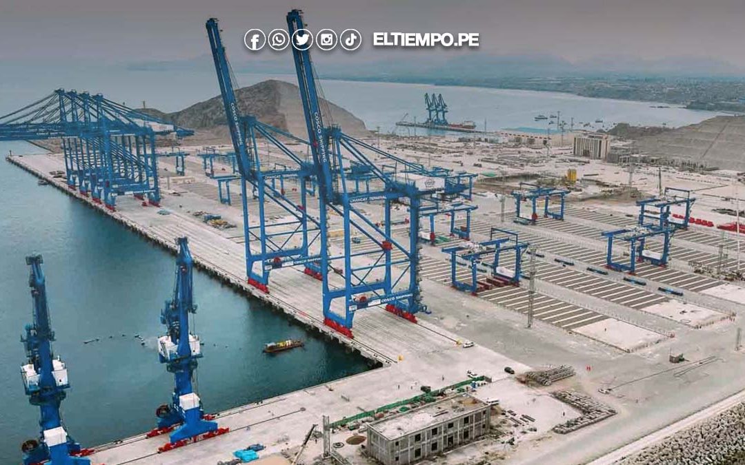 Megapuerto de Chancay: China invierte 4,500 millones de dólares en terminal portuario