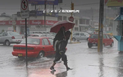 Senamhi: fuertes lluvias persistirán en la costa norte y sierra hasta el 31 de marzo