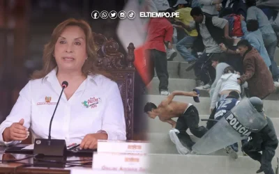 Dina Boluarte evalúa sancionar a clubes de fútbol por violencia de las barras bravas: «No son hinchas, son delincuentes”