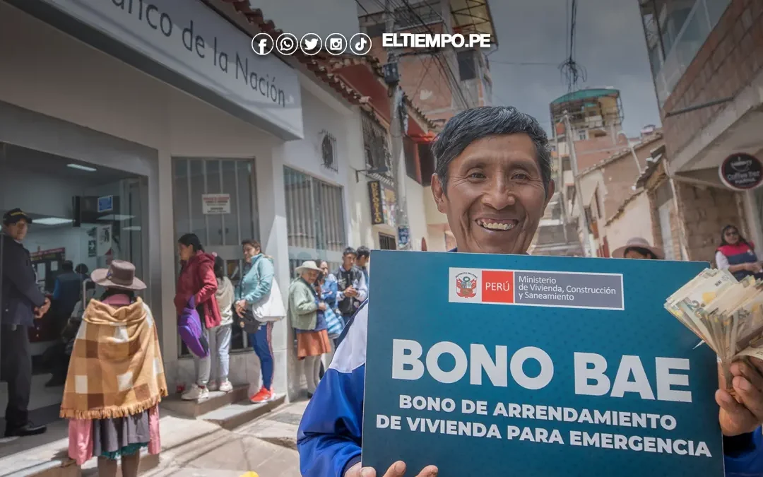 Ministerio de Vivienda entrega bonos de alquiler a 170 familias damnificadas por lluvias