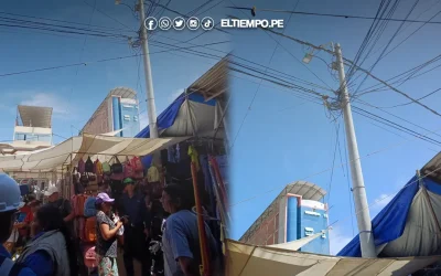 Alertan sobre conexiones clandestinas en el Mercado Modelo de Piura