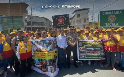 Región Policial de Piura proyecta que den el 50% de tributos a Juntas Vecinales