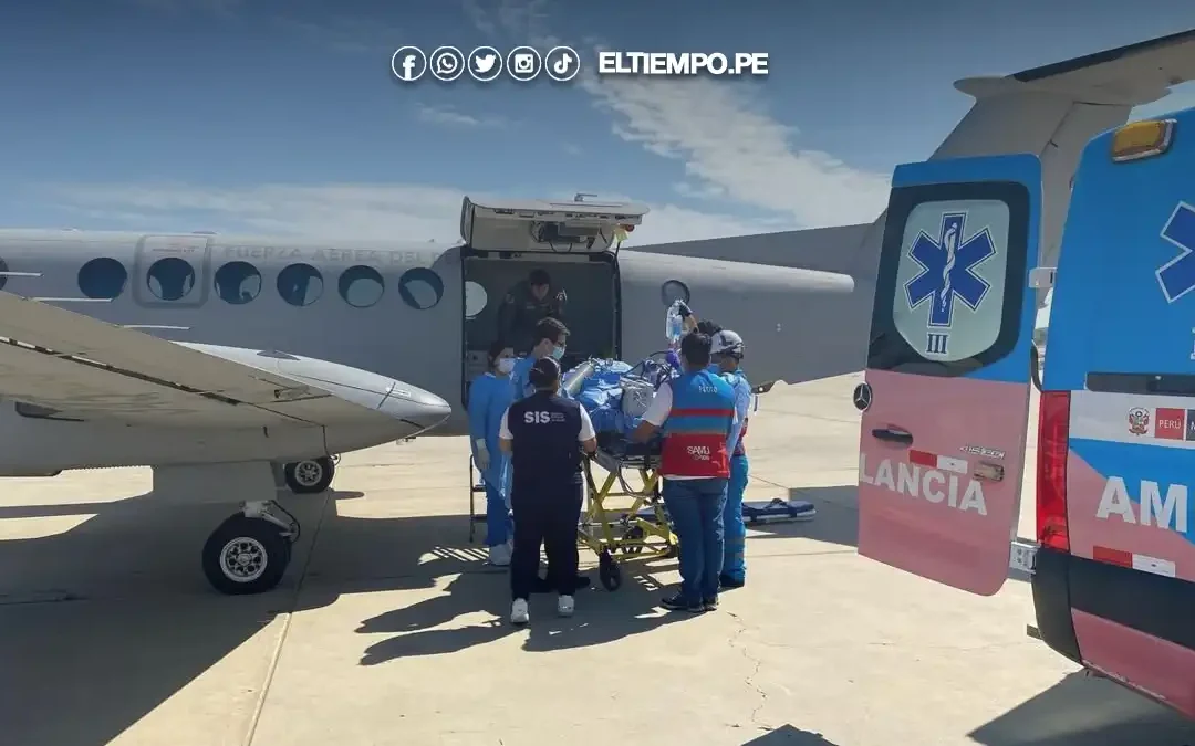 Piura: Trasladan a Lima a menor que necesita atención especializada por quemaduras
