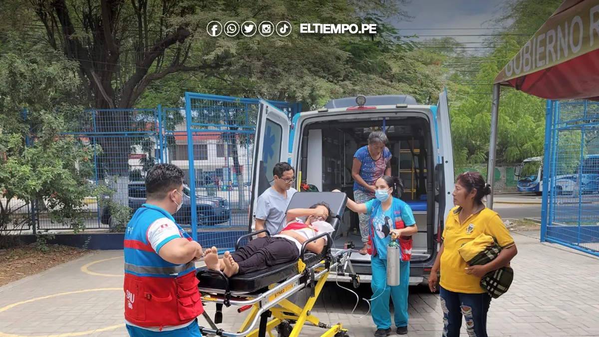 Paciente referida en ambulancia Paciente referida en ambulancia