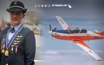 FAP informa que encontraron una nueva pieza del avión que manejaba la alférez Ashley Vargas