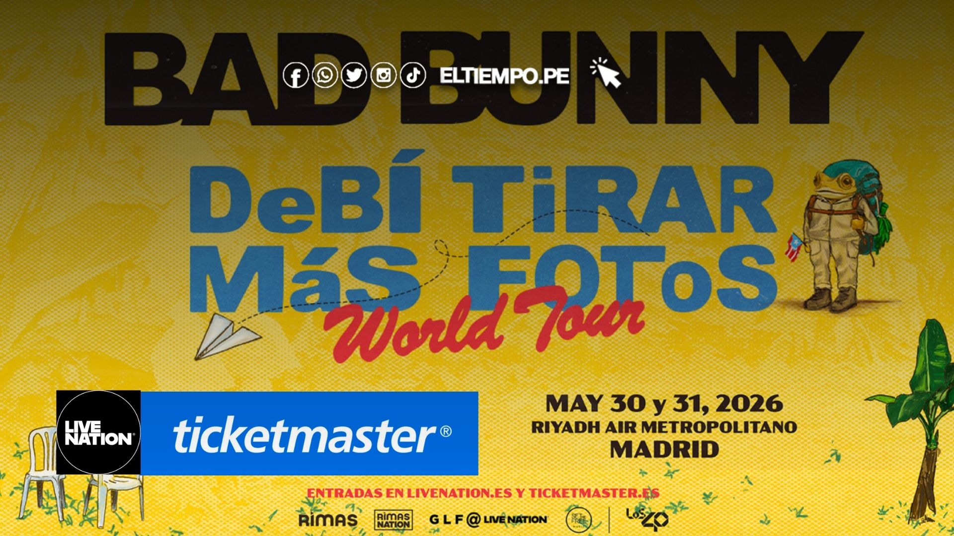 bad bunny madrid entradas