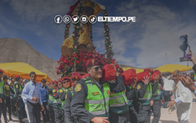 Arequipa: miles de devotos participaron de la procesión de la imagen de la Virgen de Chapi