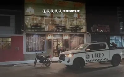 Piura: Delincuentes motorizados dejan artefacto explosivo en local Doña Eladia