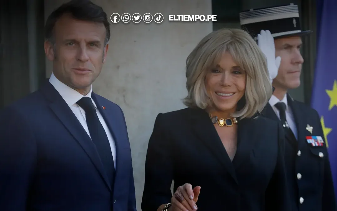 Macron niega «pelea» con su esposa: «Estábamos bromeando»