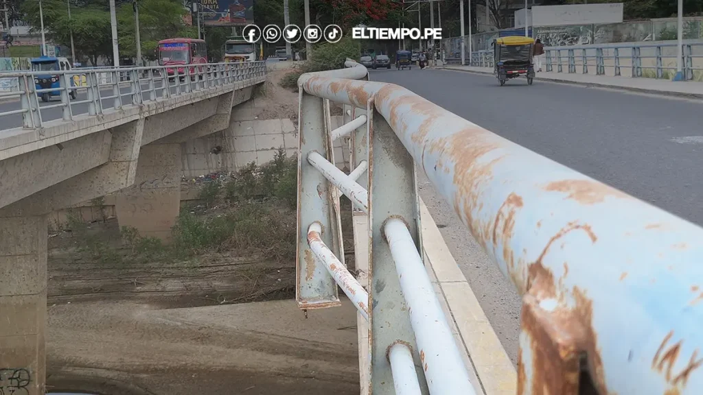 Estado actual del puente Cáceres